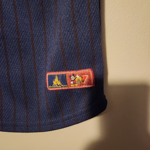 2007 WALT DISNEY WORLD BASEBALL JERSEY Kids Size XL - Picture 2 of 5